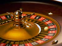 Roulette table